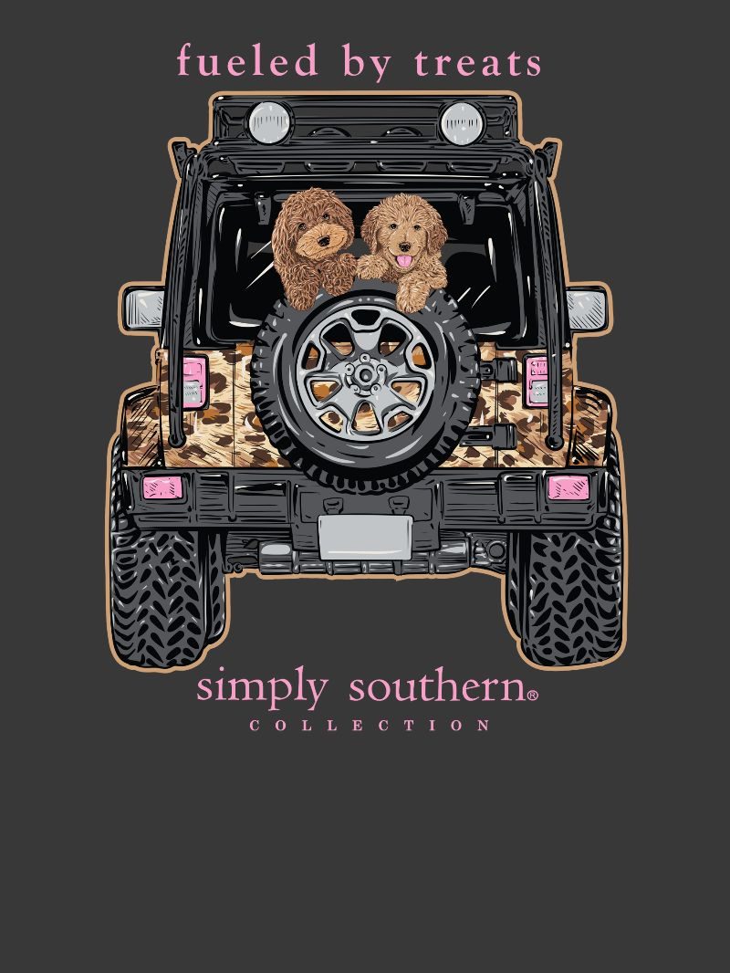 Simply Southern Fueled By Treats Dogs T-Shirt
