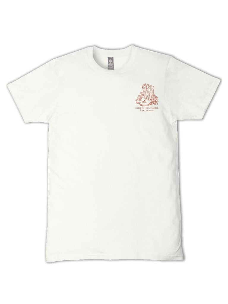 Simply Southern Wild Boots Flower T-Shirt