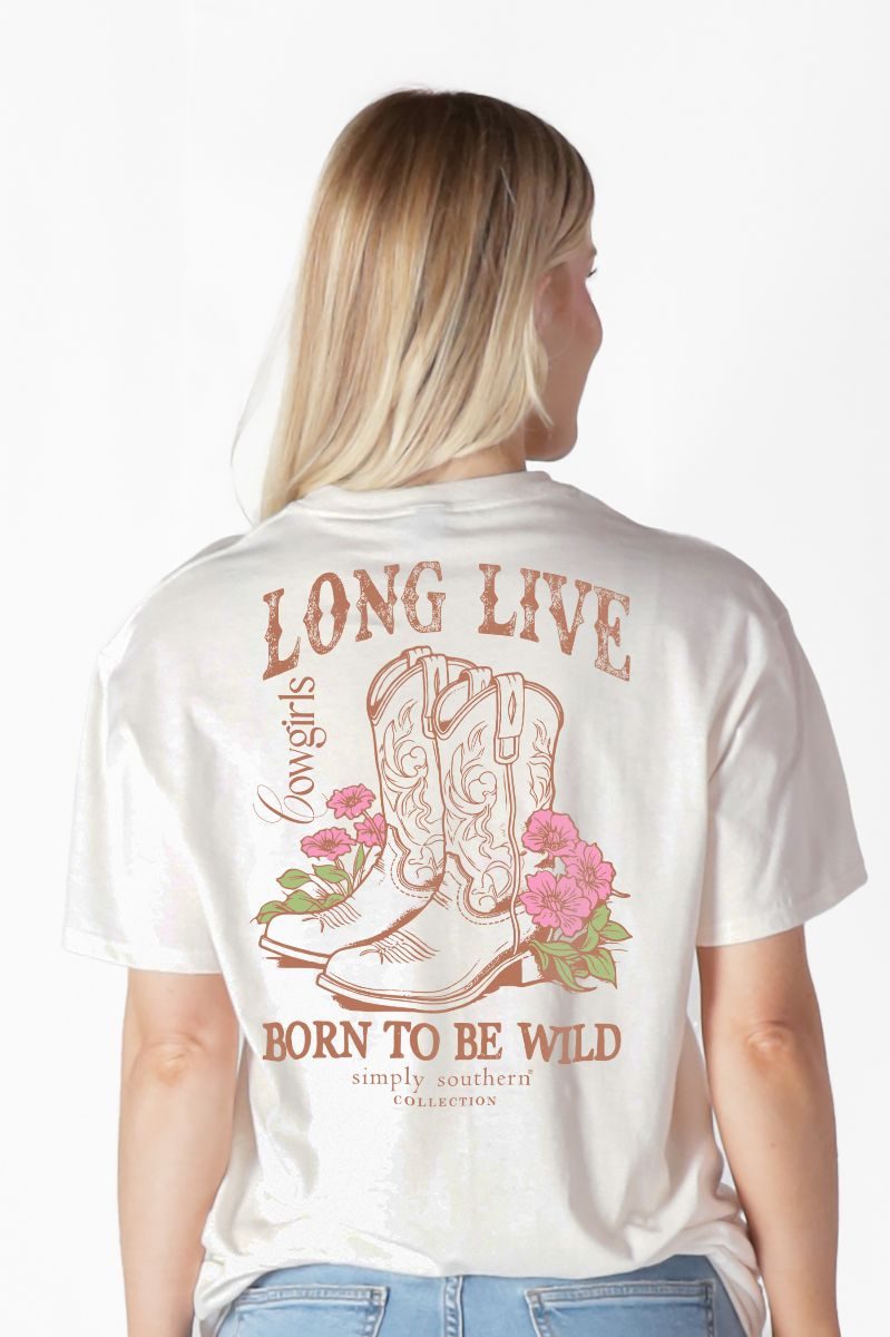Simply Southern Wild Boots Flower T-Shirt