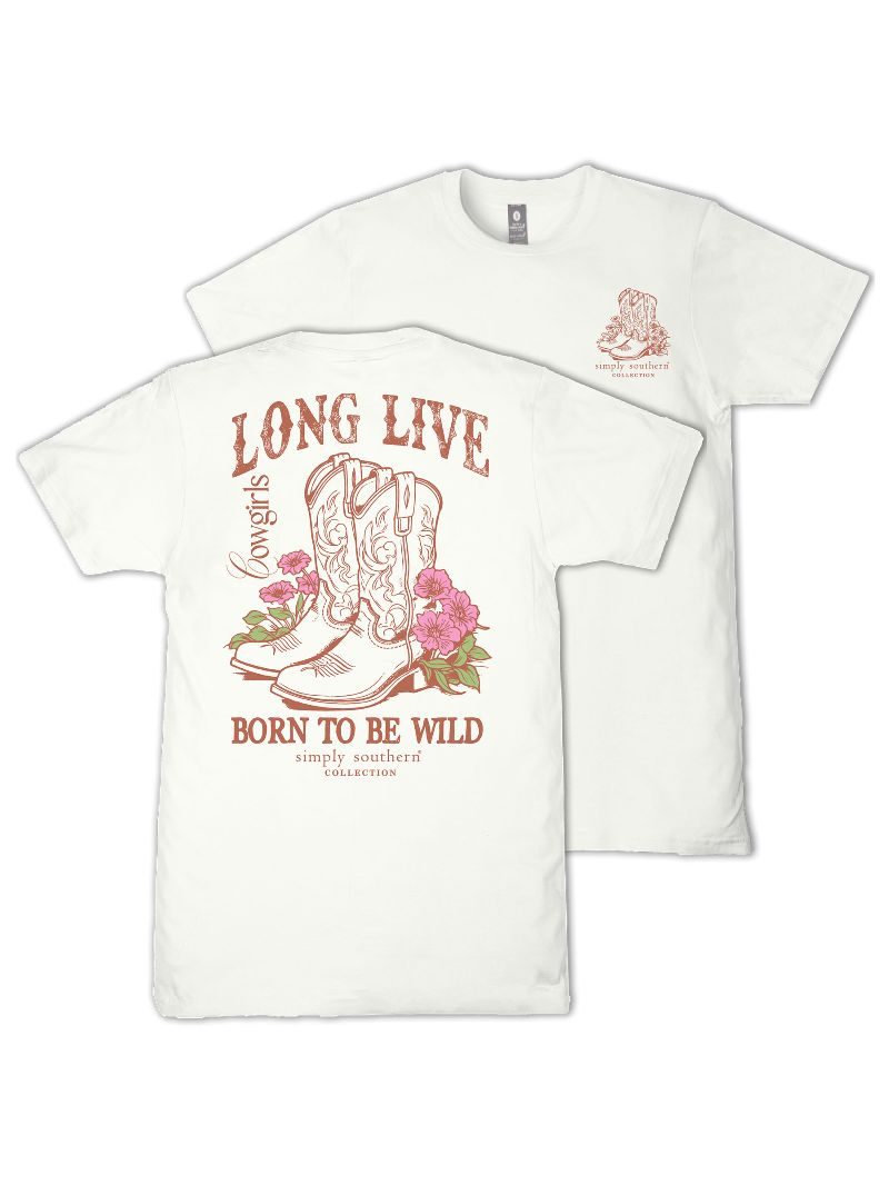 Simply Southern Wild Boots Flower T-Shirt