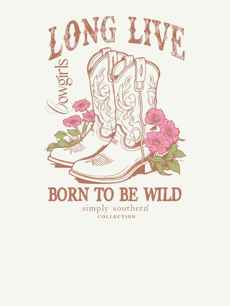 Simply Southern Wild Boots Flower T-Shirt