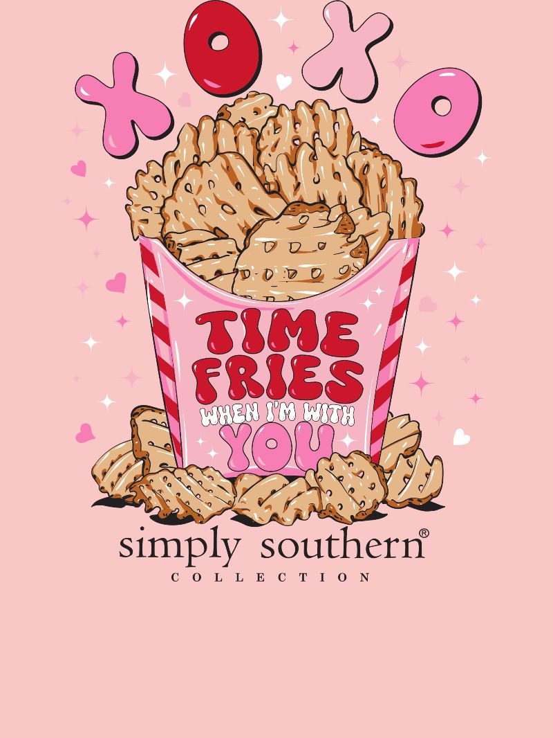 Simply Southern XOXO Time Fries T-Shirt
