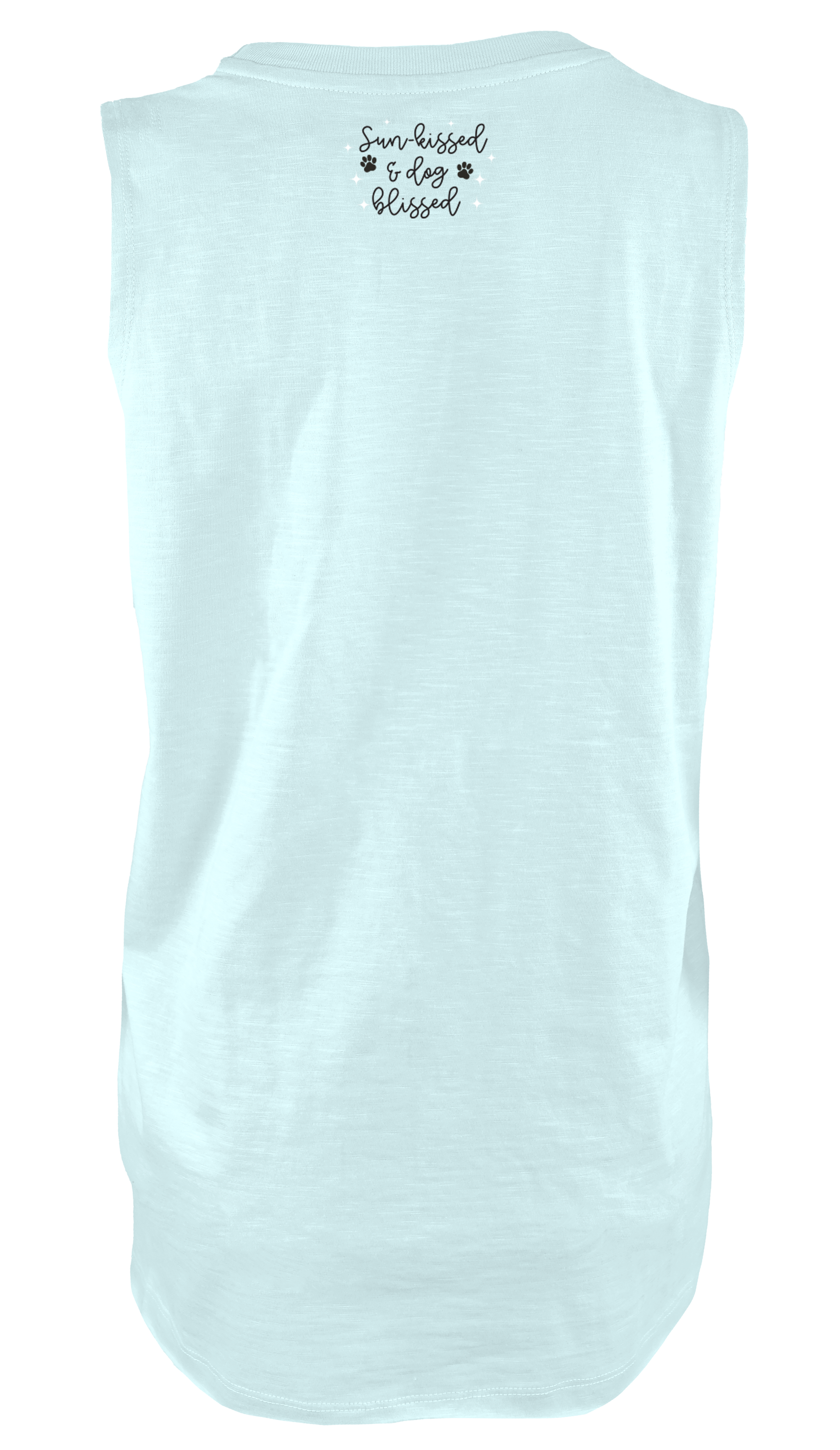 Simply Southern Beach Dog Splash Blue Tank Top