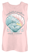 Simply Southern Sunshine Shell Lace Tank Top