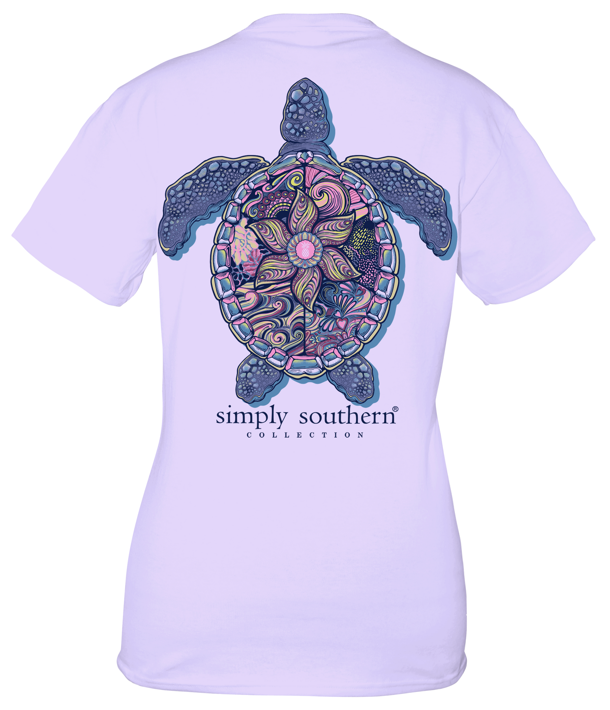 Simply Southern Turtle Tracker Mandala T-Shirt
