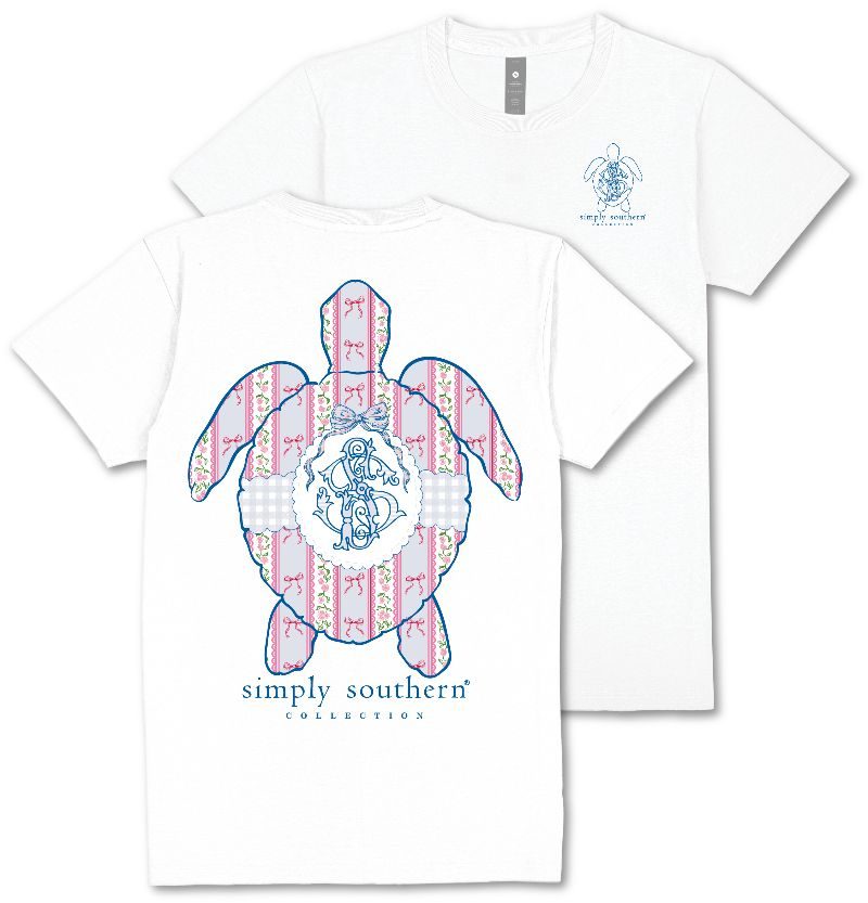Simply Southern Turtle Tracker Coquette Bows T-Shirt
