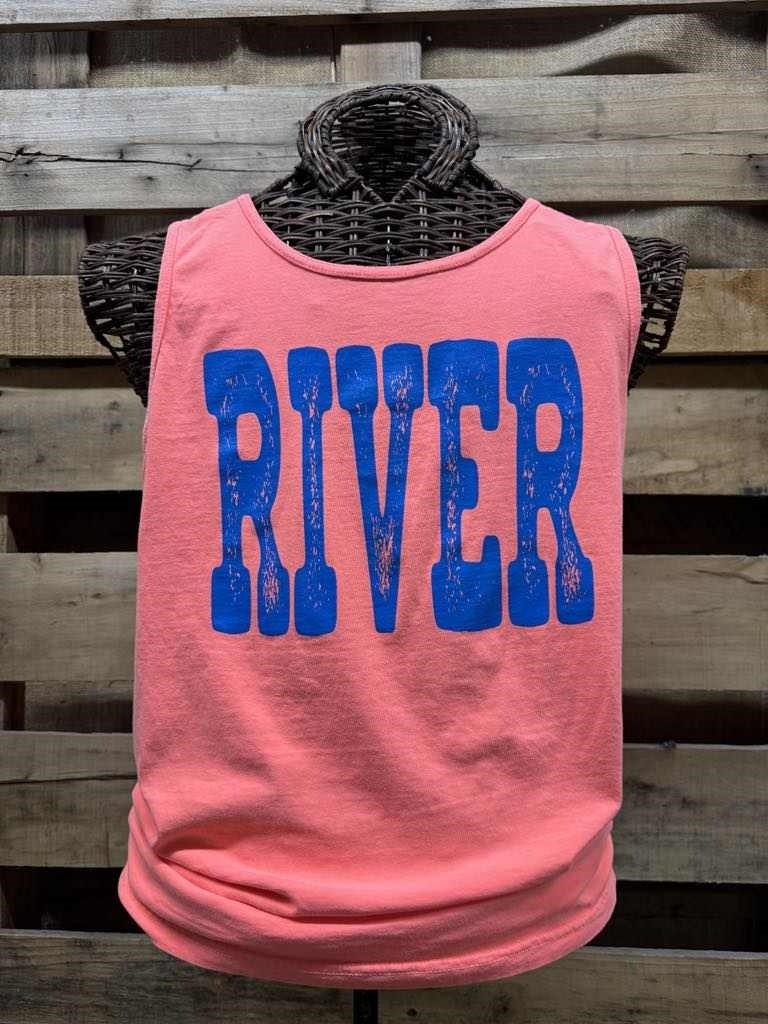 Southern Chics River Comfort Colors Tank Top