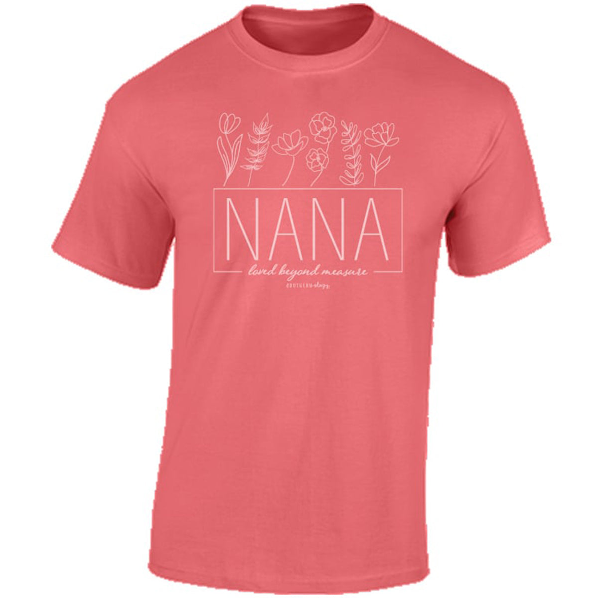 Southernology Botanical Nana Comfort Colors T-Shirt