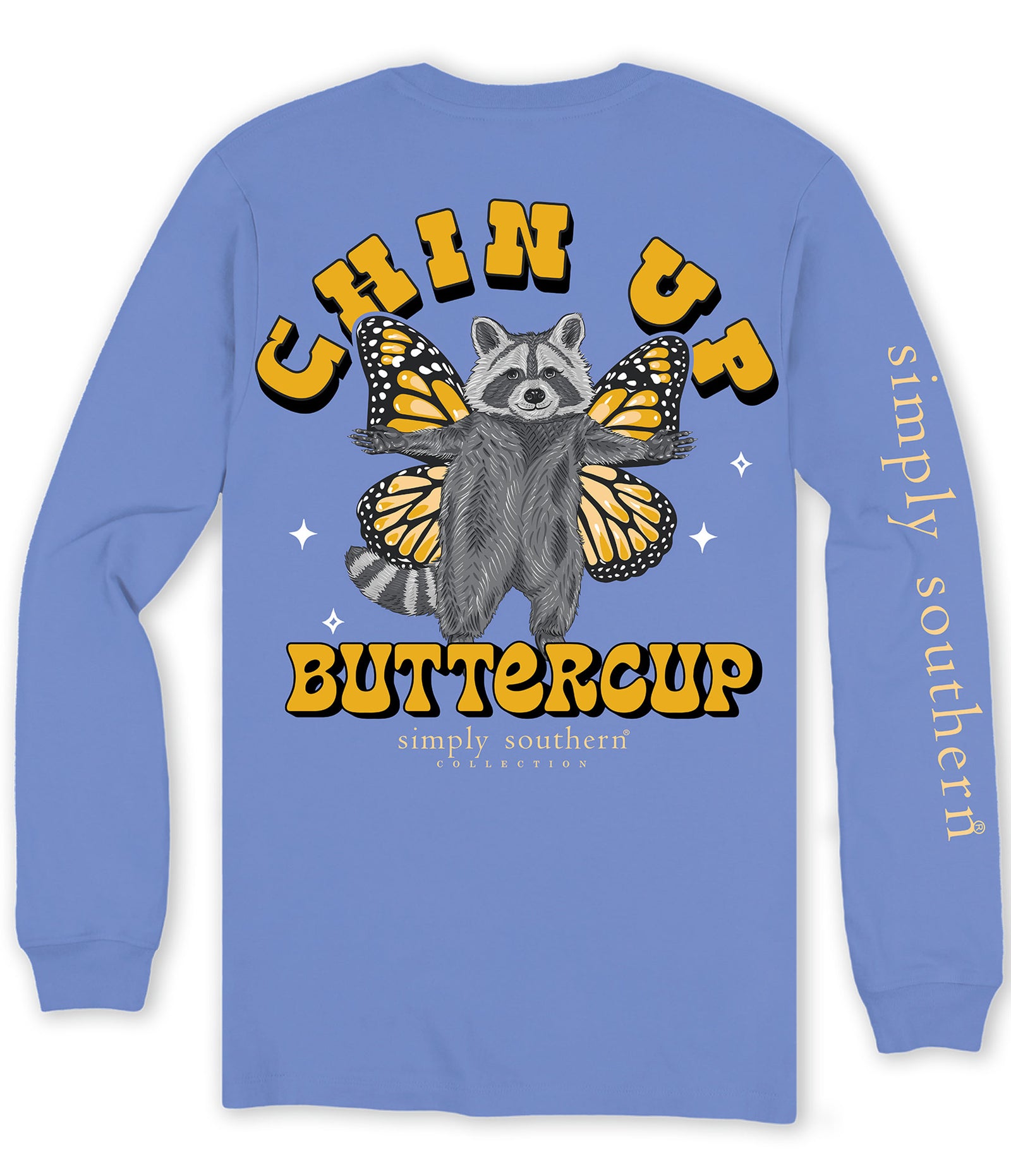 Simply Southern Chin Up Buttercup Long Sleeve T-Shirt