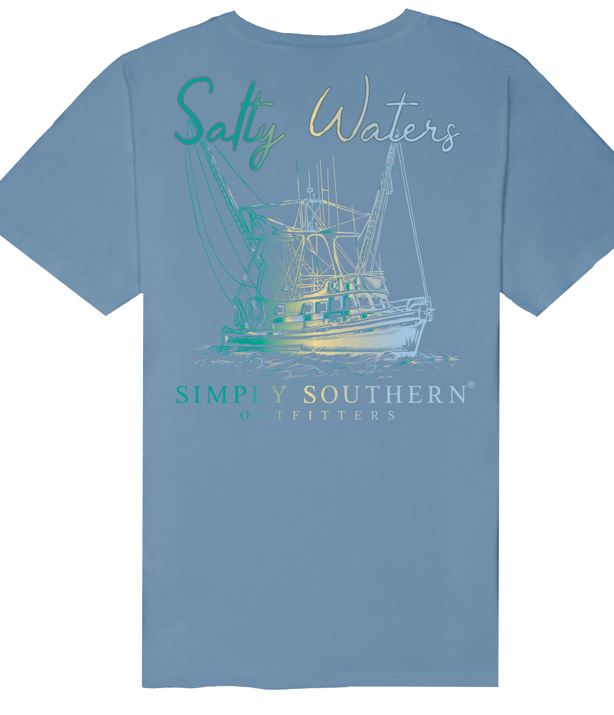 Simply Southern Boat Waters Unisex T-Shirt
