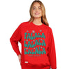 Simply Southern FALALA Holiday Long Sleeve Crew Sweatshirt