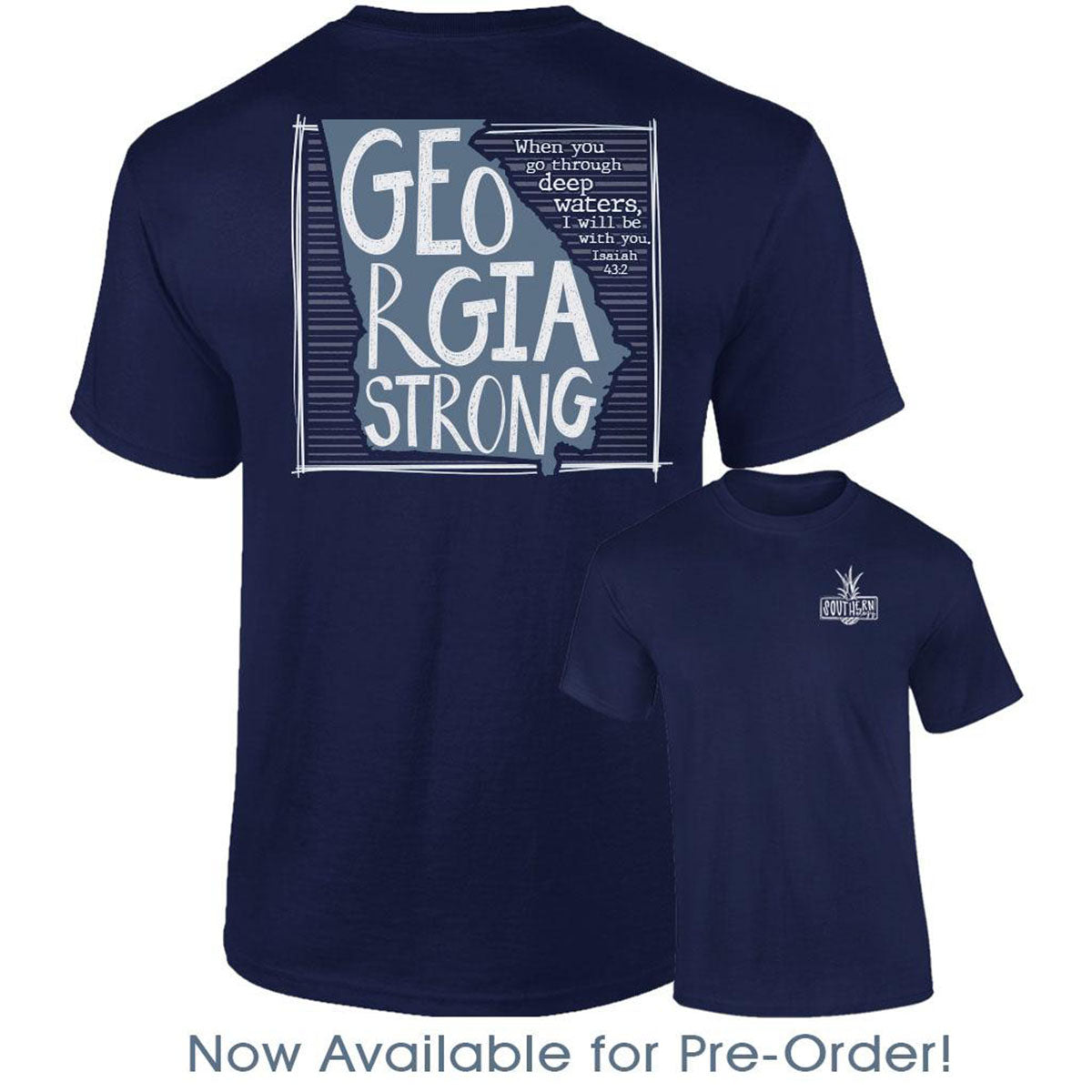 Southernology Georgia Strong Hurricane Relief T-Shirt