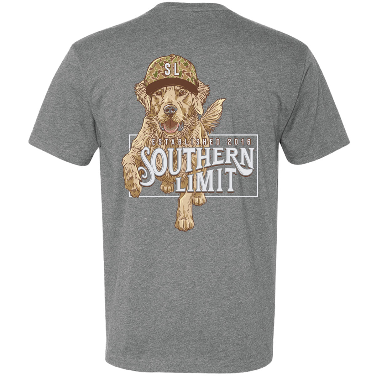 Southern Limit Camo Dog Unisex T-Shirt