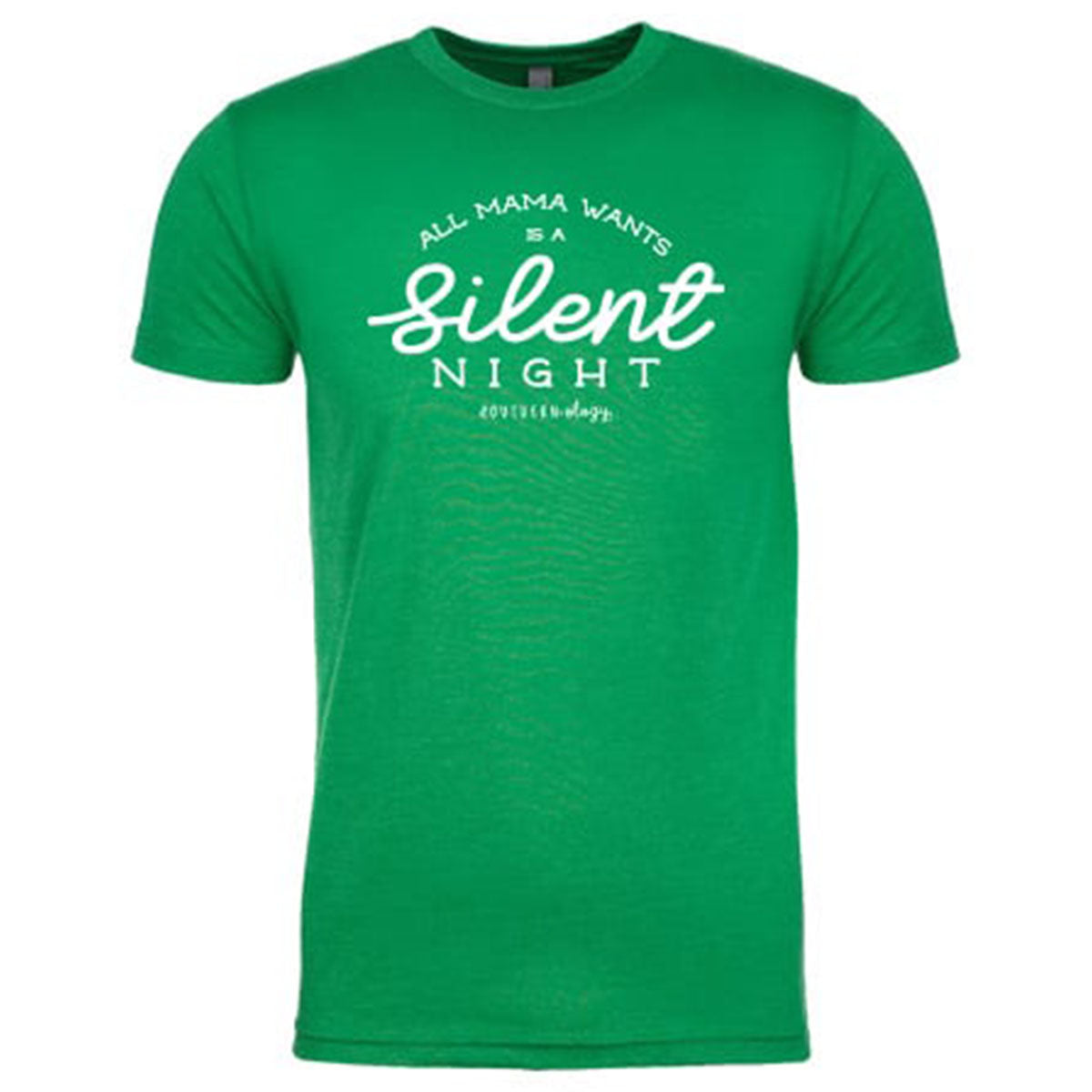 Southernology Mama Wants a Silent Night Holiday Canvas T-Shirt