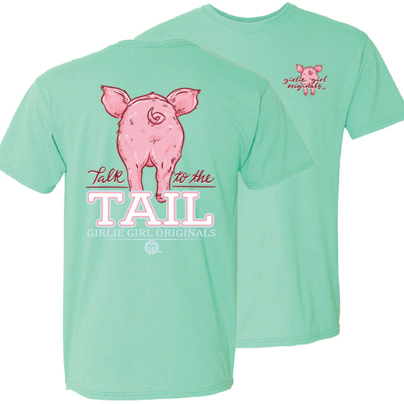 Girlie Girl Originals Talk To The Tail Pig T-Shirt