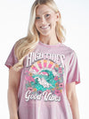 Simply Southern High Tides Washed Pink T-Shirt