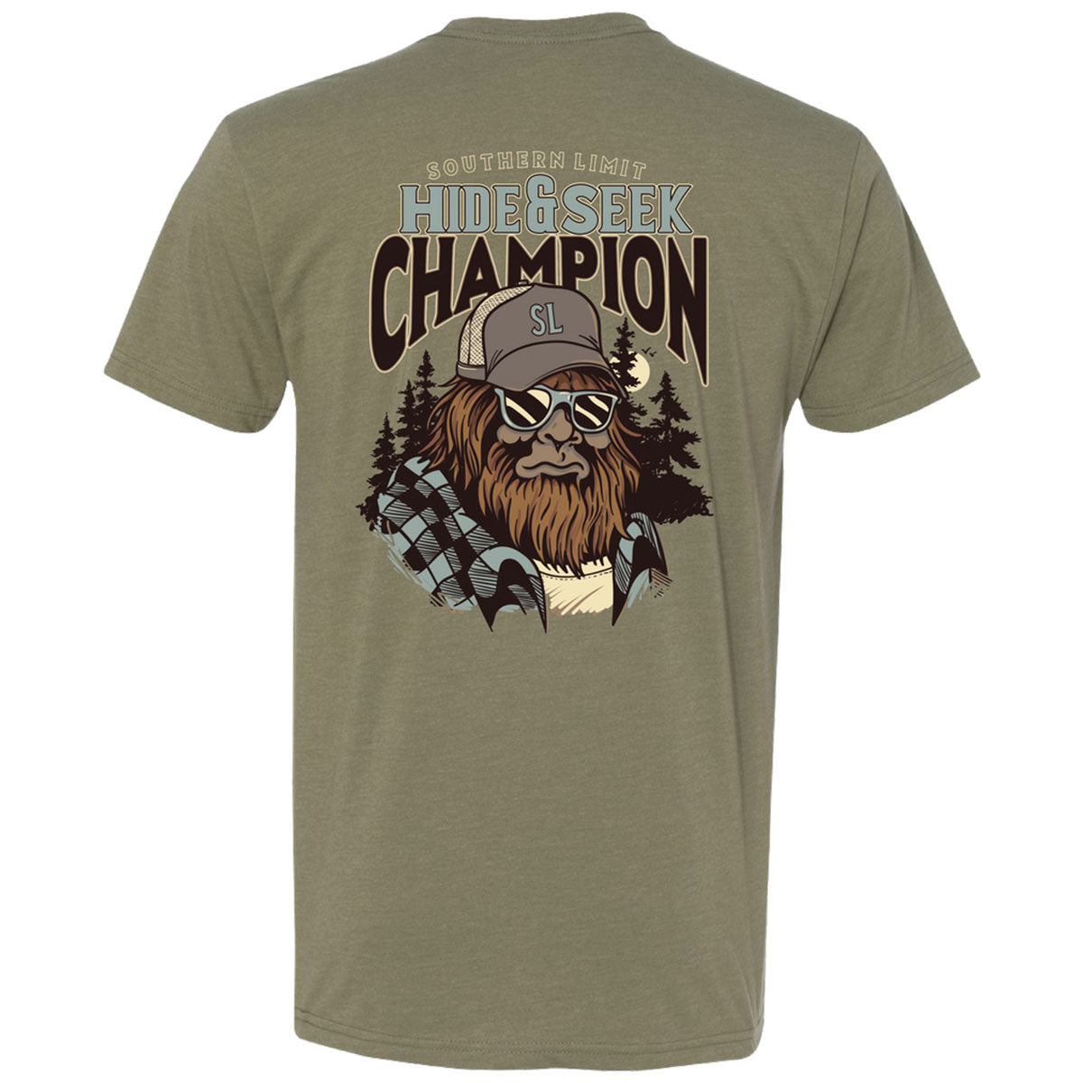 Southern Limit Sasquatch Champion Unisex T-Shirt
