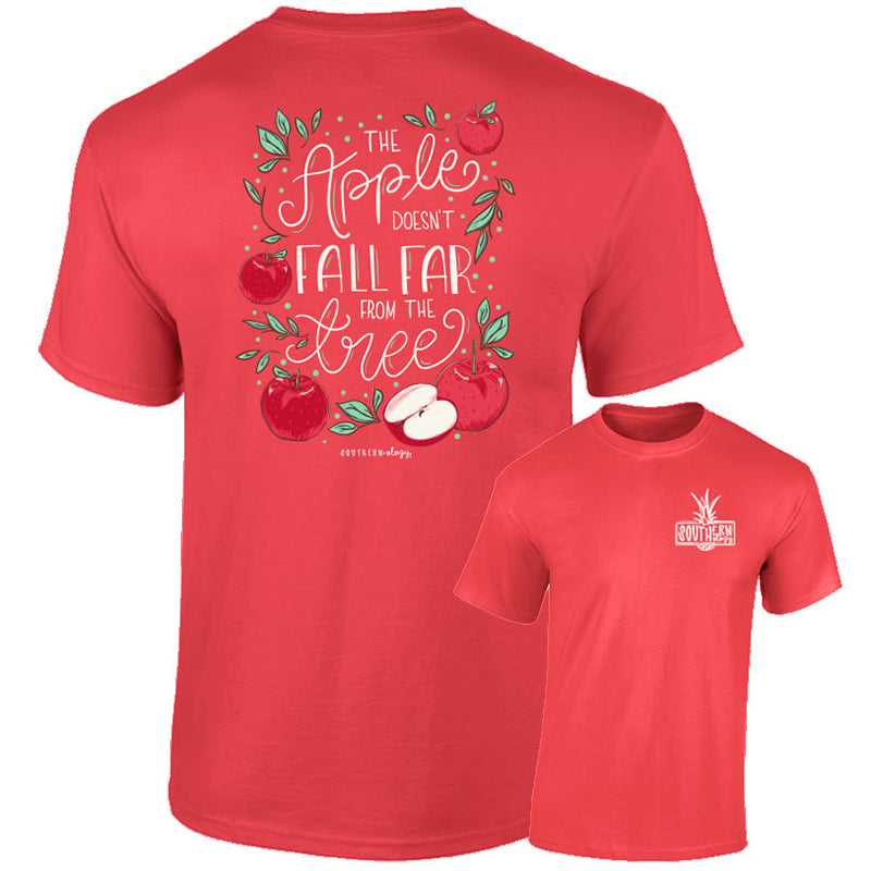 Southernology Apple Doesn't Fall Far Comfort Colors T-Shirt