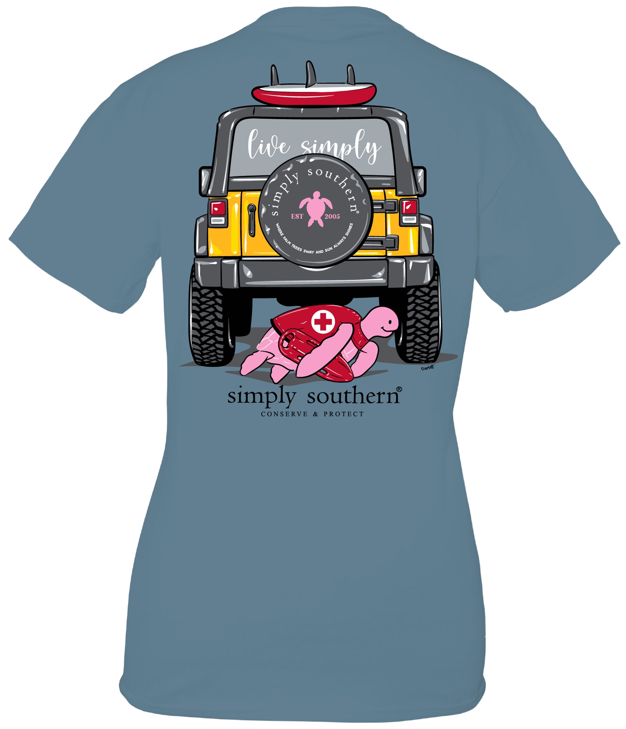 Simply Southern Turtle Tracker Patrol T-Shirt