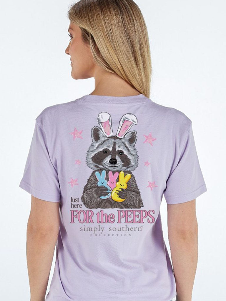 Simply Southern Here For Peeps Easter T-Shirt