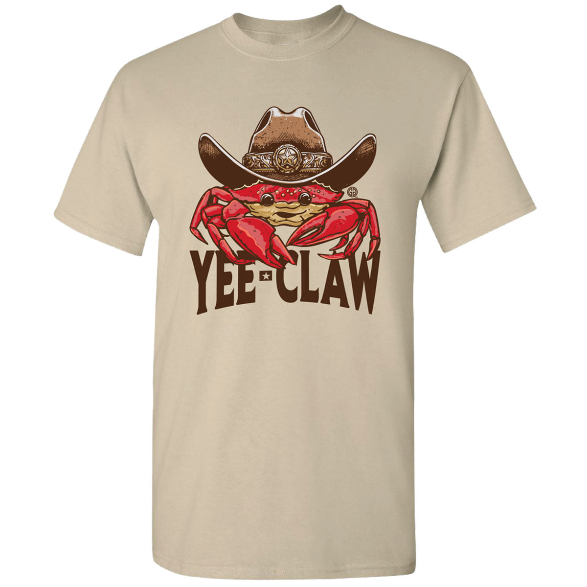 Girlie Girl Originals Yee-Claw Crab T-Shirt