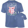 Southernology Chin Up Buttercup Pig Comfort Colors T-Shirt