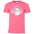 Southernology Statement Retro Pink Santa Holiday Canvas T-Shirt