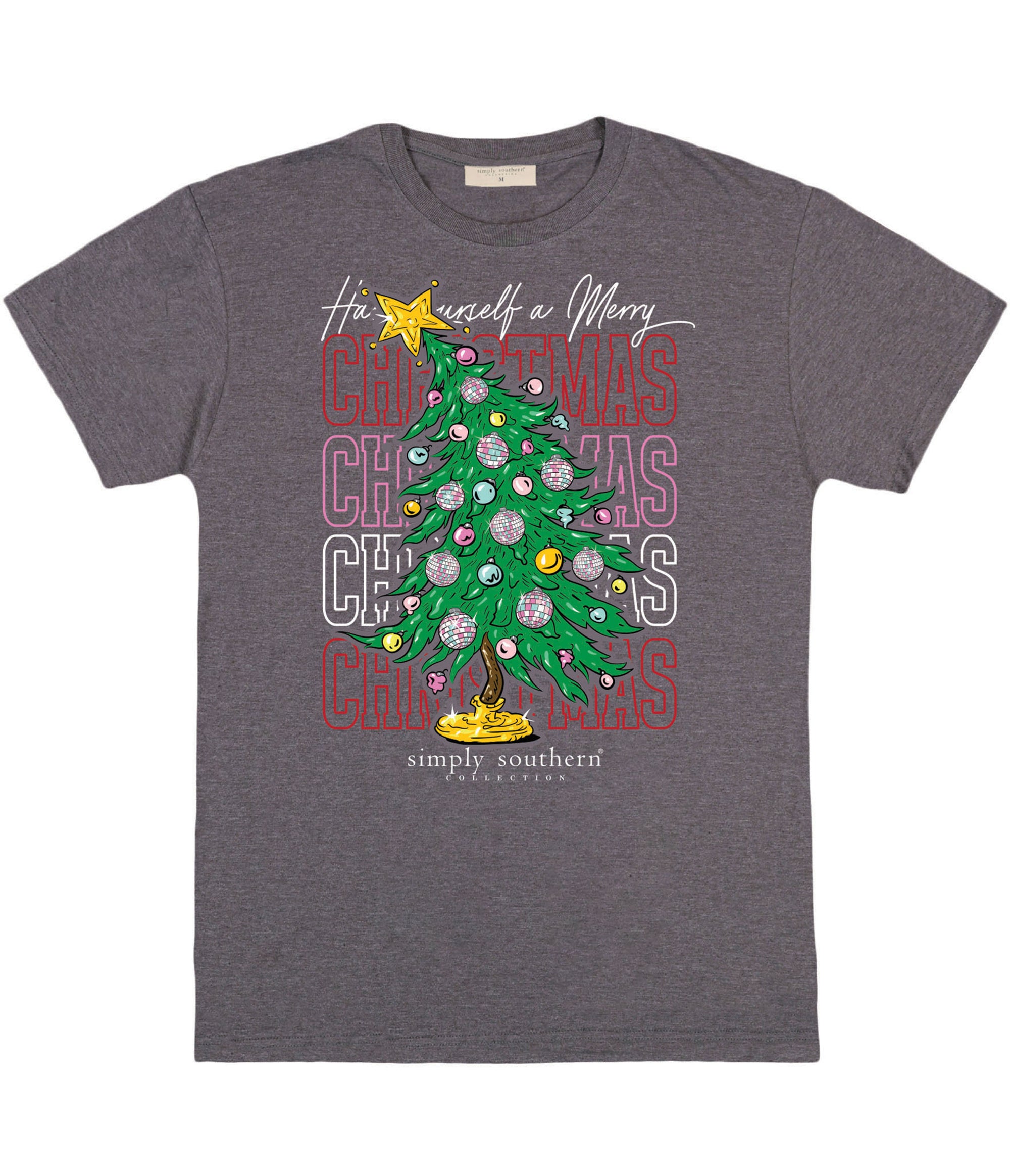 Simply Southern Christmas Tree Holiday T-Shirt