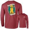 Southernology Peppermint Bark Holiday Comfort Colors Long Sleeve T-Shirt