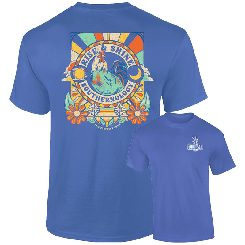 Southernology Floral Rise and Shine Comfort Colors T-Shirt