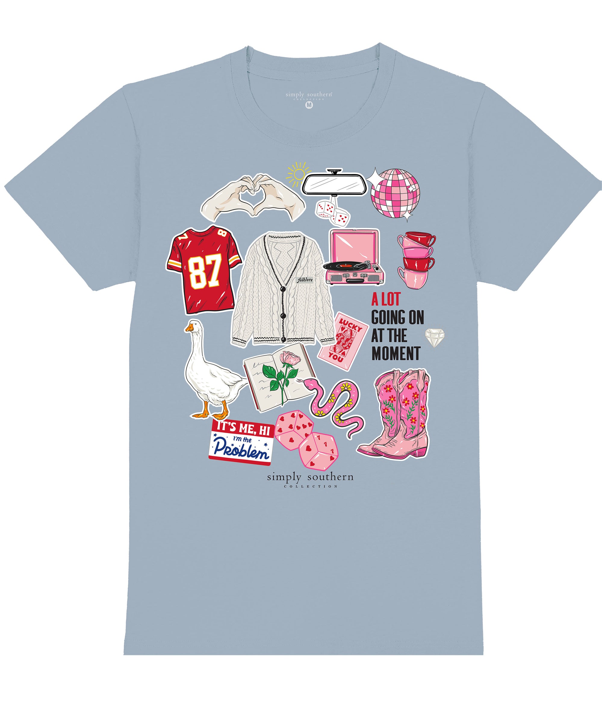 Simply Southern Preppy Stickers T-Shirt