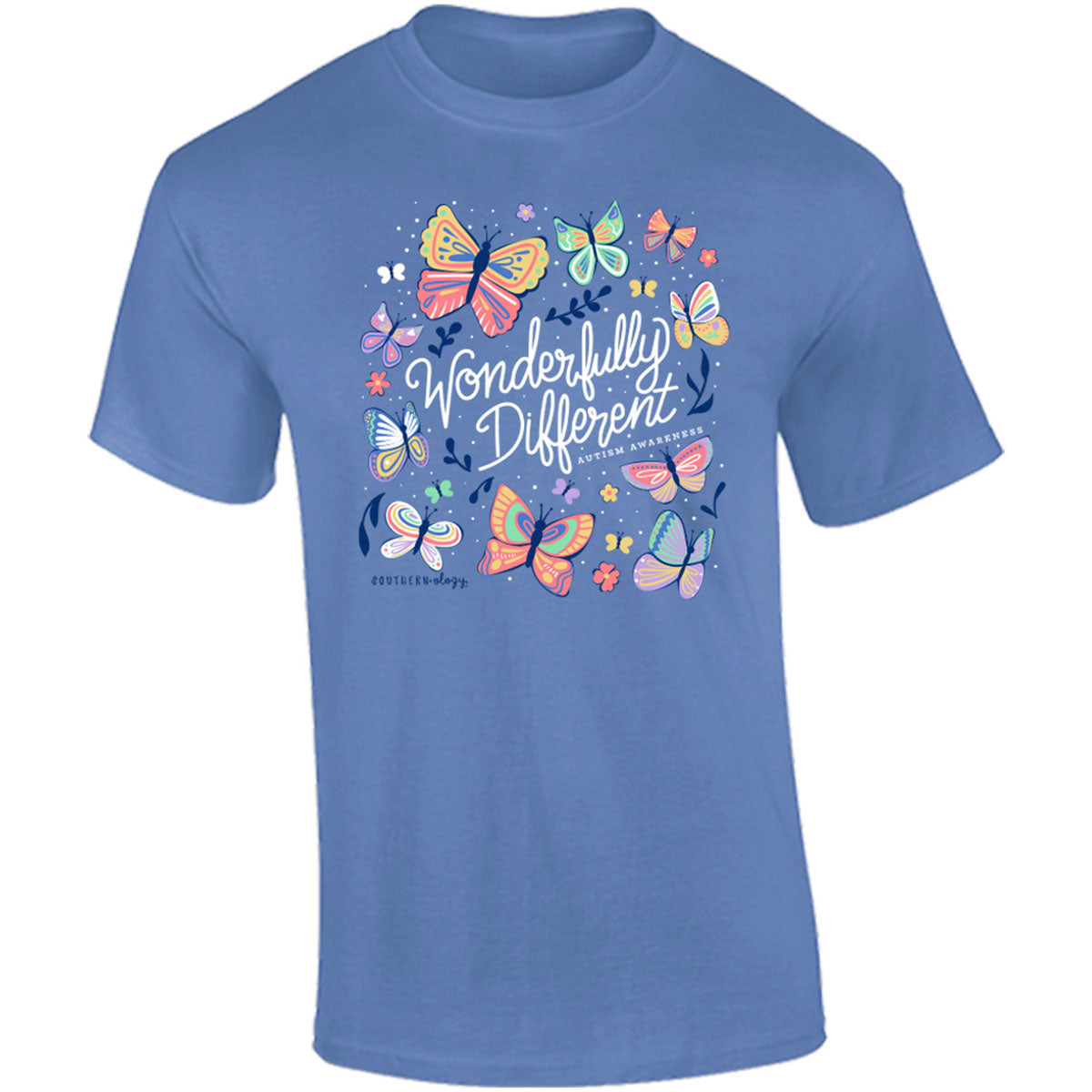Southernology Wonderfully Different Autism Comfort Colors T-Shirt