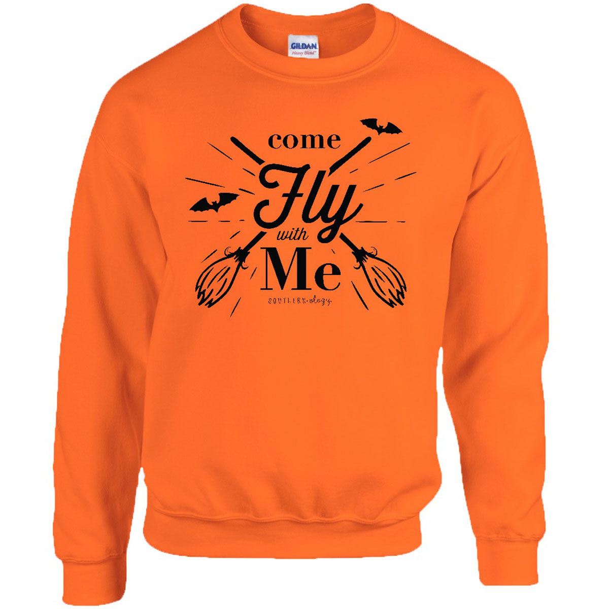 Southernology Come Fly with Me Fall Crewneck Sweatshirt