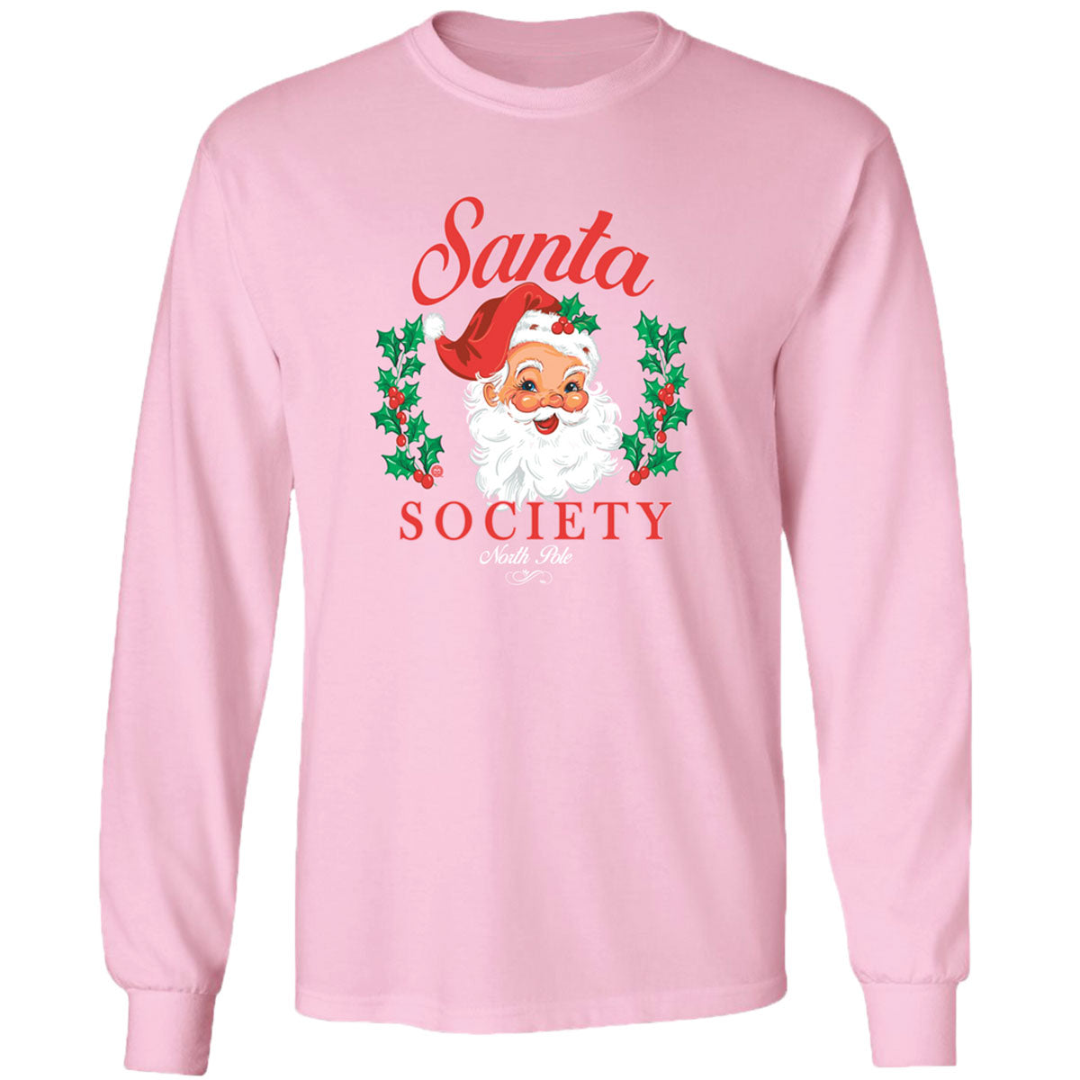 Girlie Girl Originals Santa Society Holiday T-Shirt