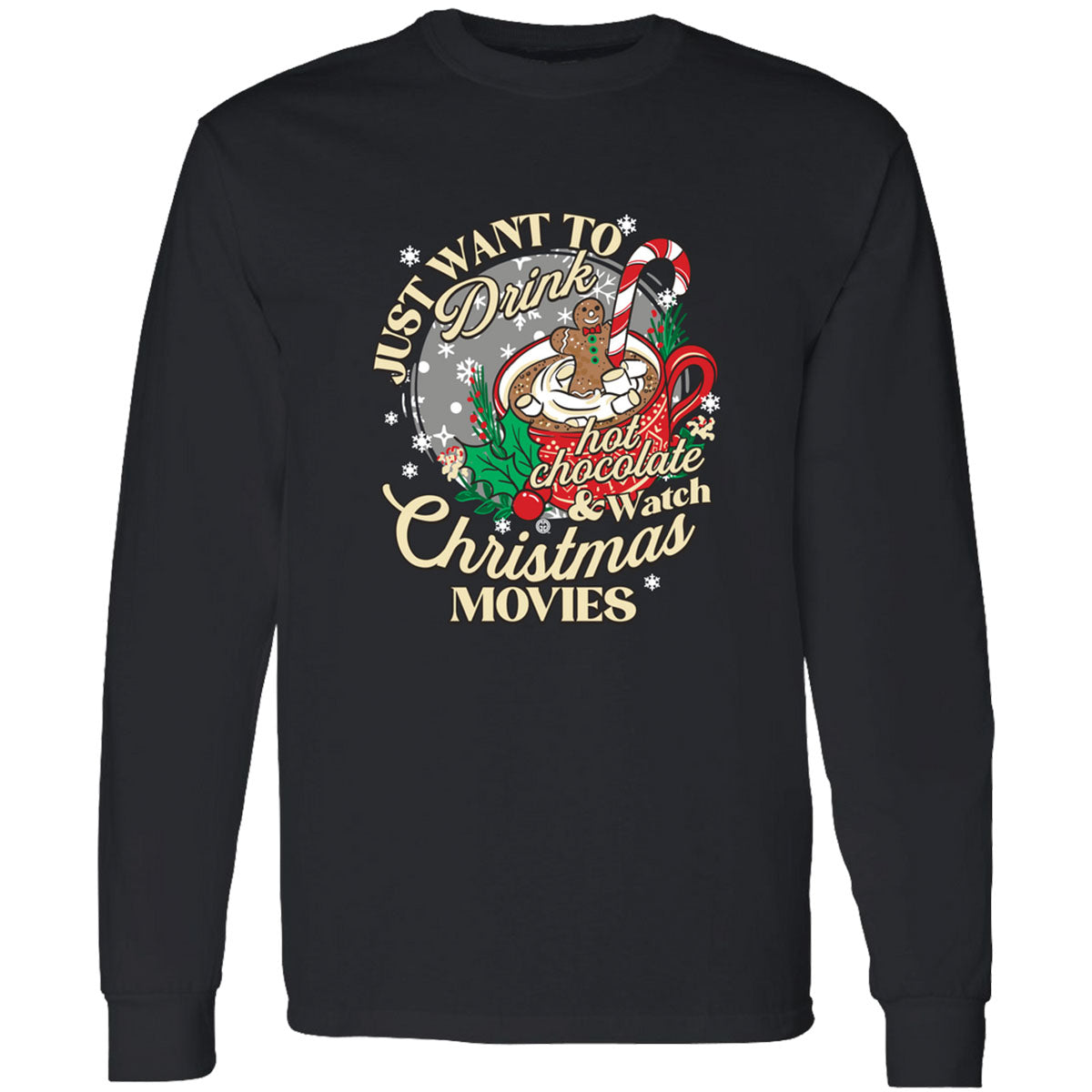 Girlie Girl Originals Drink Hot Chocolate Holiday T-Shirt