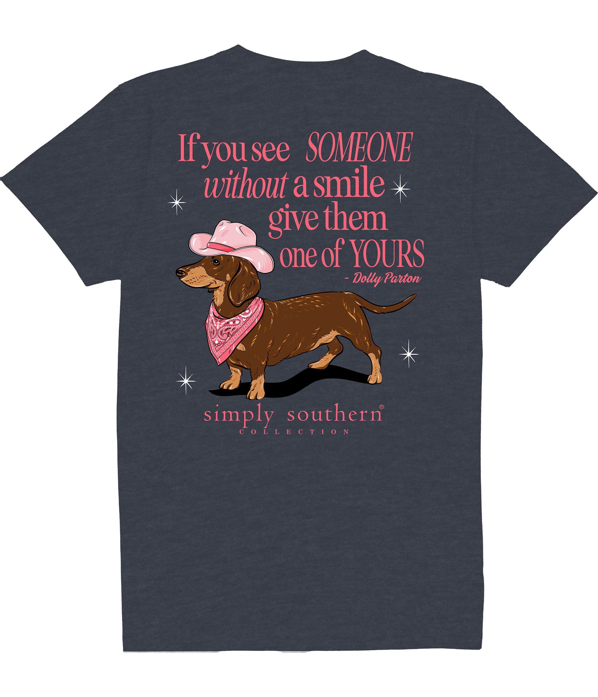 Simply Southern Smile Cowboy Dog T-Shirt
