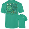 Southernology Own Luck Shamrock Irish Comfort Colors T-Shirt