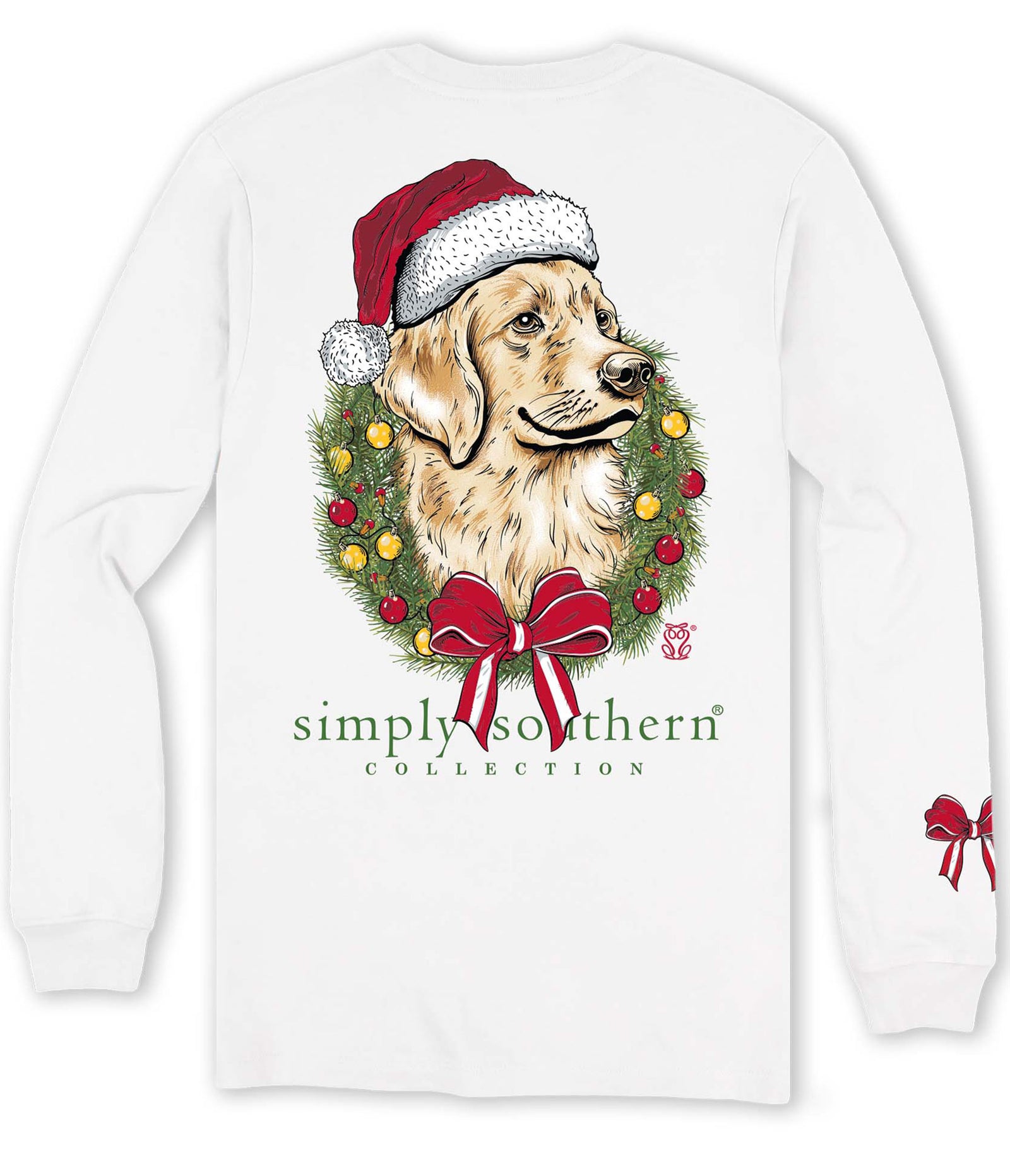 Simply Southern Merry Dog Christmas Long Sleeve T-Shirt