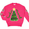 Simply Southern Sparkle Tree Holiday Long Sleeve Sweater