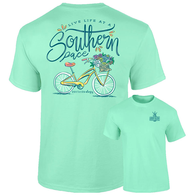 Southernology Southern Pace Bicycle Comfort Colors T-Shirt