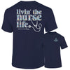 Southernology Livin&#39; the Nurse Life Comfort Colors T-Shirt