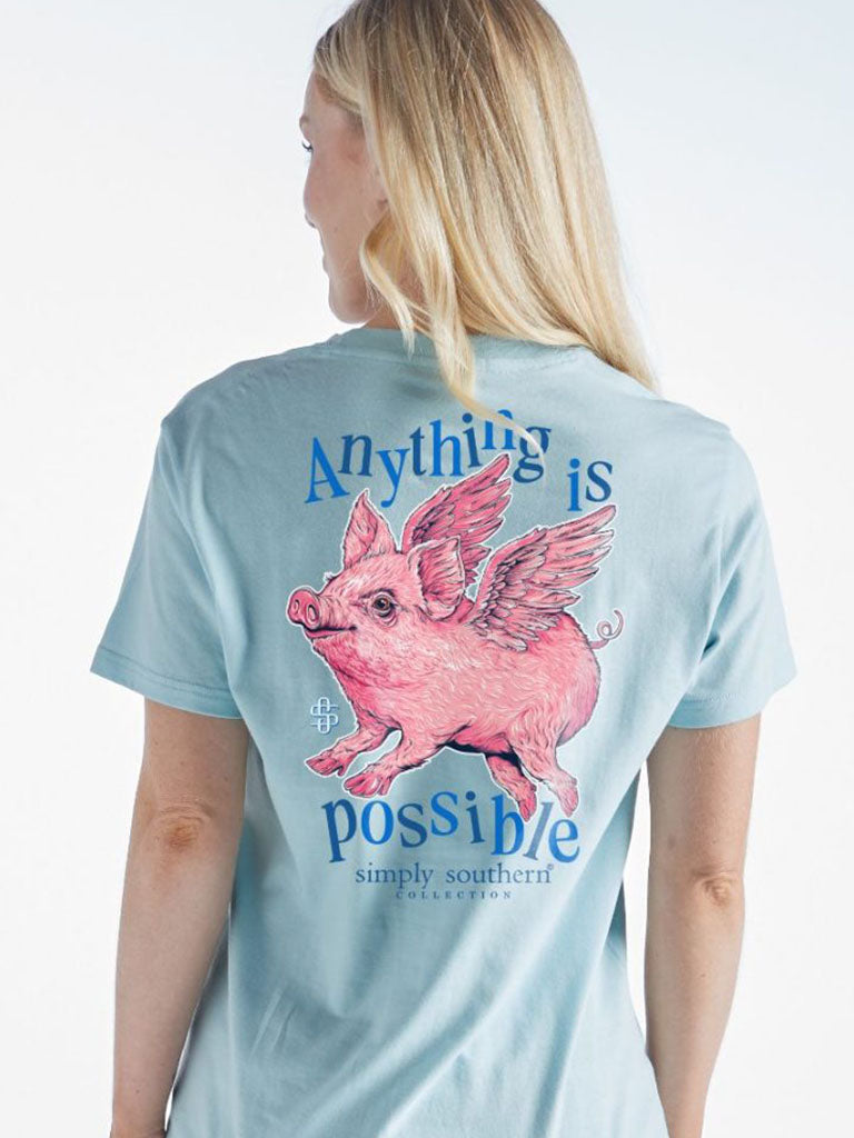 Simply Southern Pig With Wings T-Shirt
