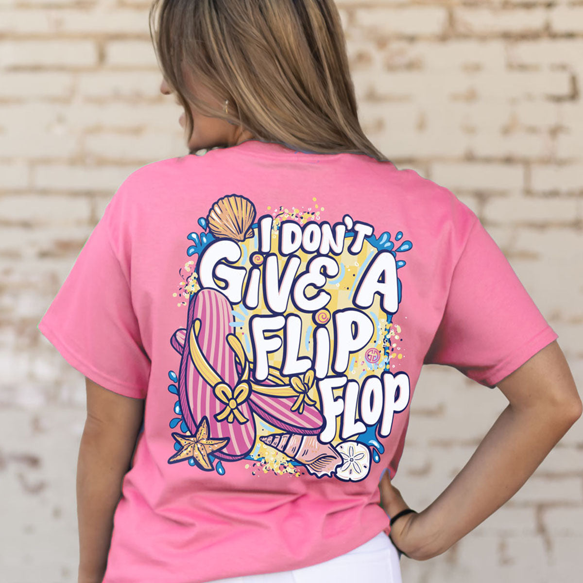 Girlie Girl Originals Give a Flip Flop T-Shirt