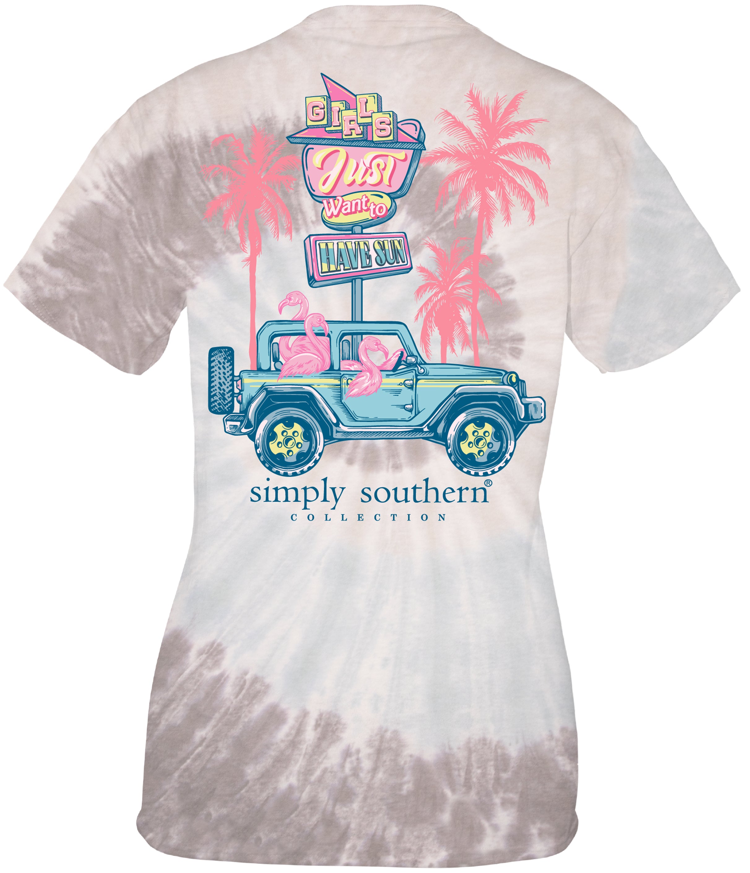 Simply Southern Flamingo Tee