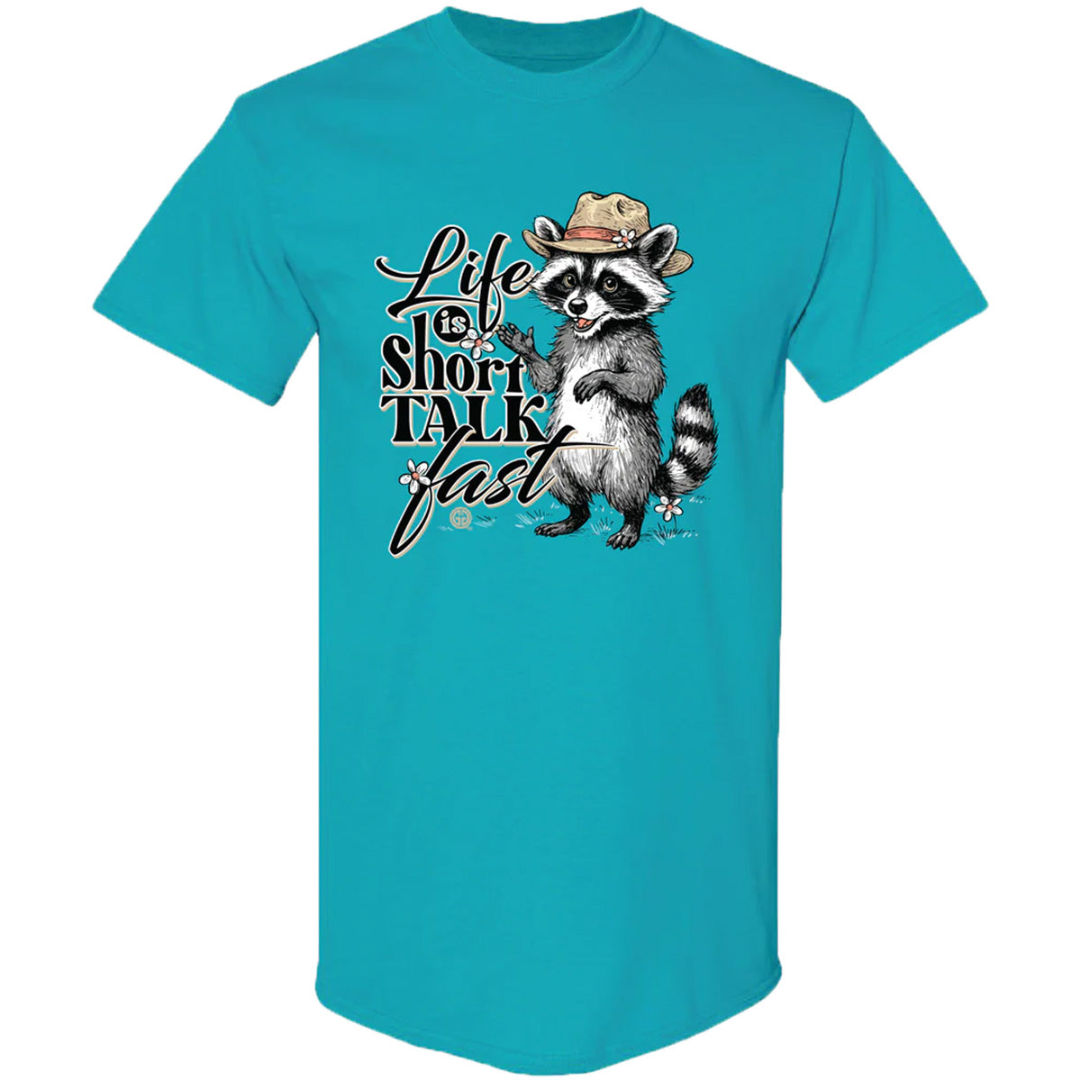 Girlie Girl Originals Talk Fast Raccoon T-Shirt