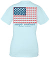 Simply Southern Turtle Tracker USA Flag T-Shirt