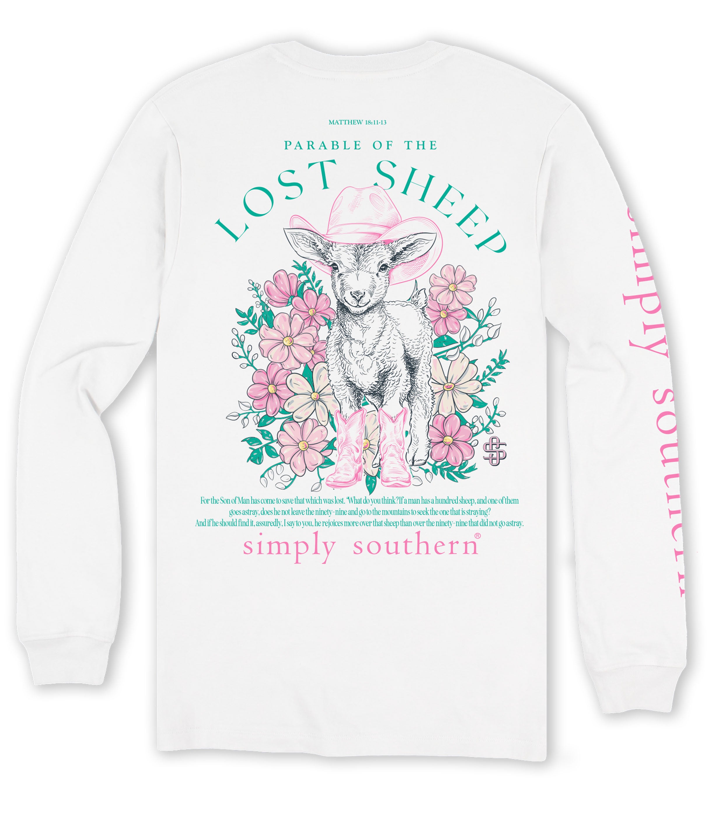 Simply Southern Lost Sheep Long Sleeve T-Shirt - SimplyCuteTees