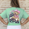 Girlie Girl Originals Less People More Dogs T-Shirt