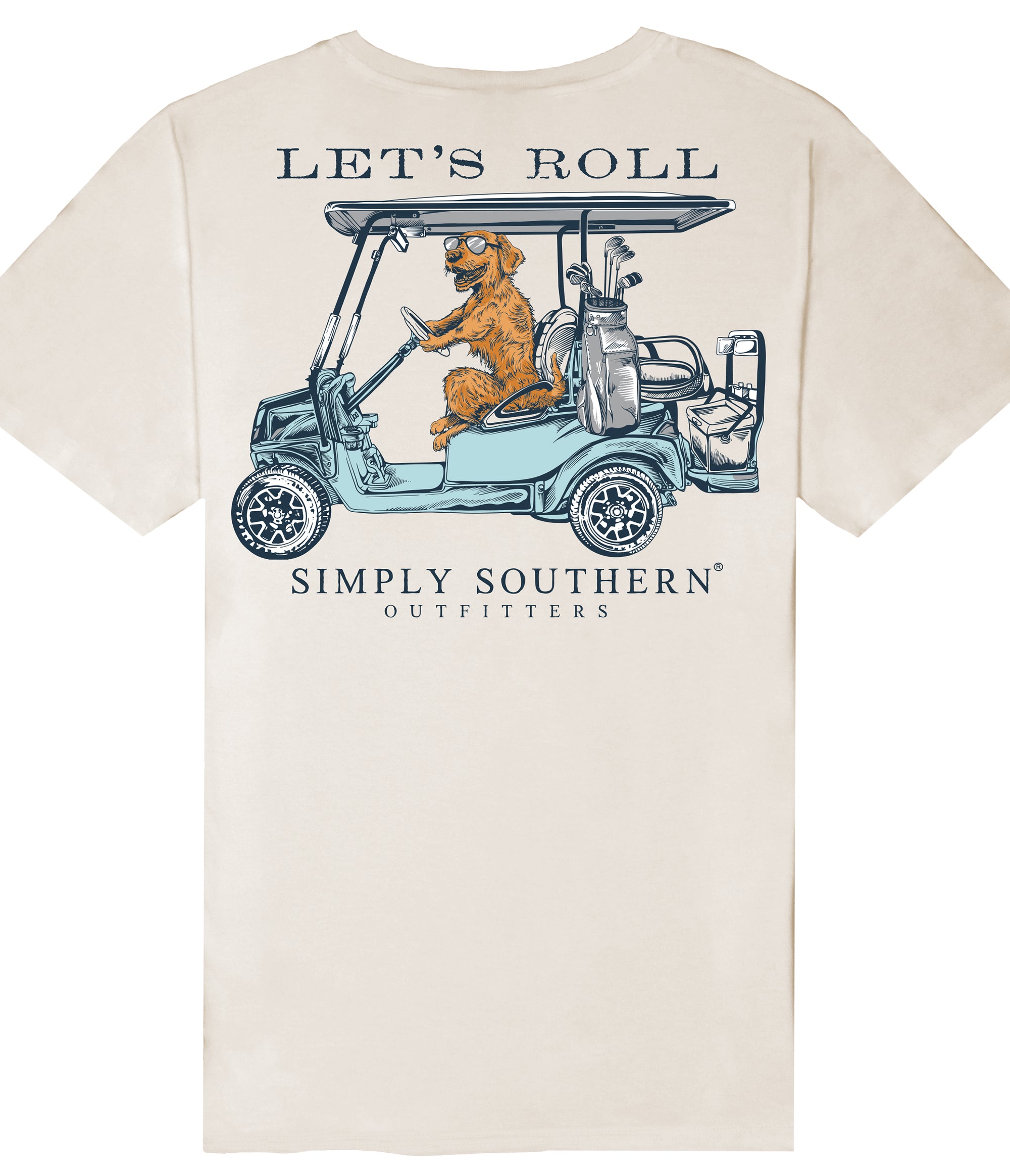 Simply Southern Lets Roll Cart Unisex T-Shirt