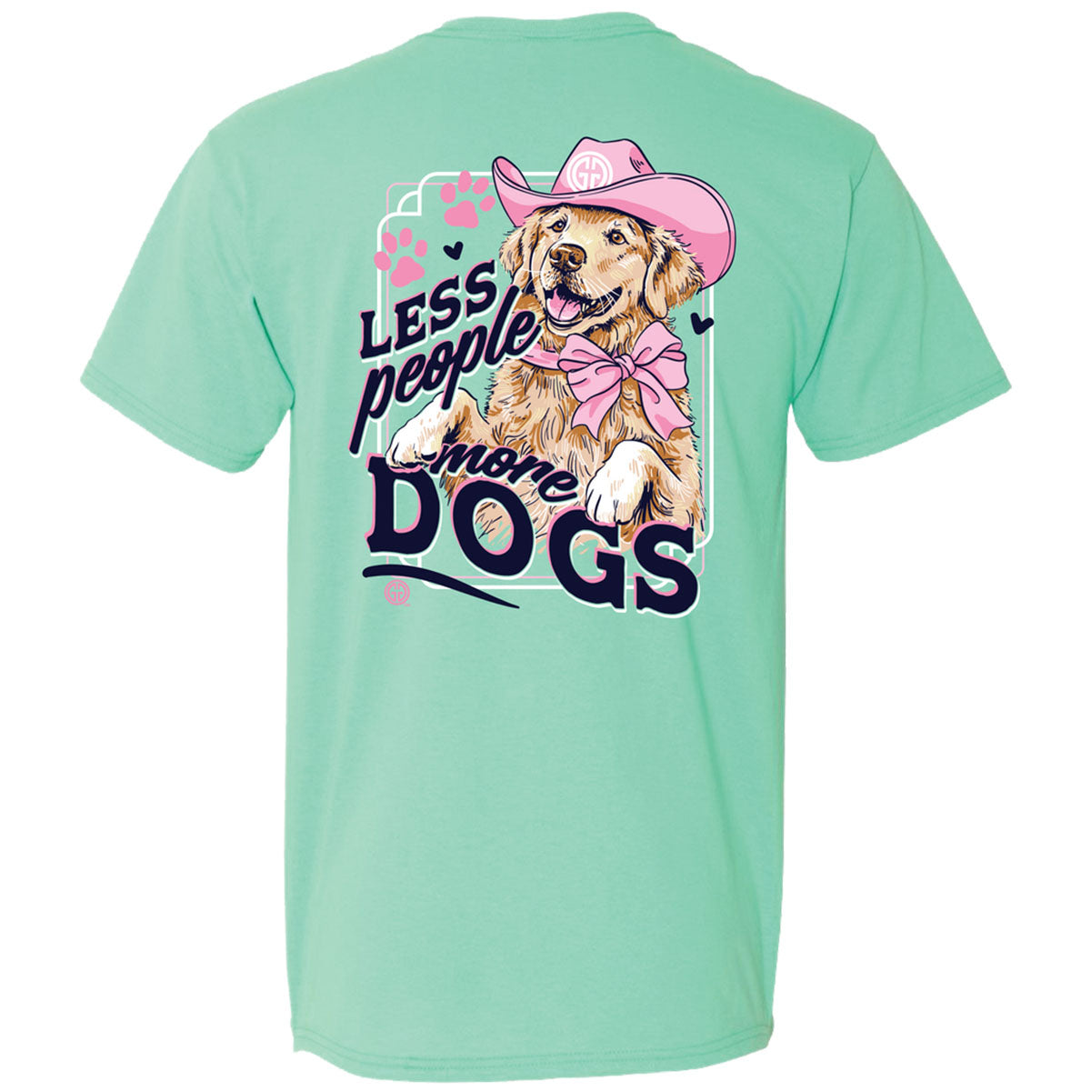 Girlie Girl Originals Less People More Dogs T-Shirt